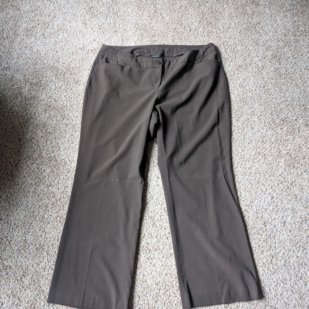 Lane Bryant Brown Trousers